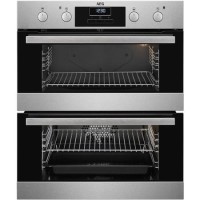 Refurbished AEG DUB331110M 60cm Double Built Under Electric Oven with Catalytic Liners Stainless Steel Refurbished AEG DUB331110M 60cm Double Built Under Electric Oven with Catalytic Liners Stainless Steel