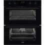 AEG 6000 Series Built-Under Electric Double Oven - Black