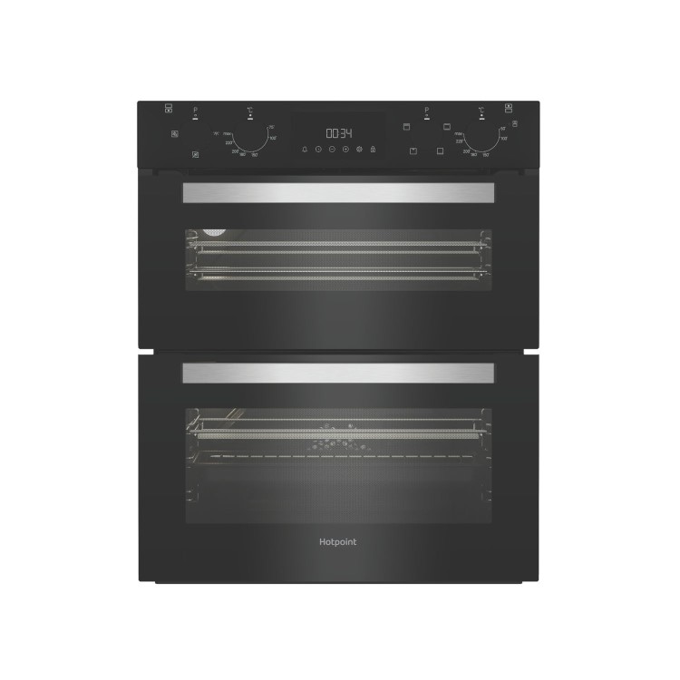 Hotpoint Built-In Electric Double Oven - Black