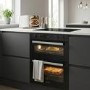 Hotpoint DUH10DB Built Under Electric Double Oven - Black  