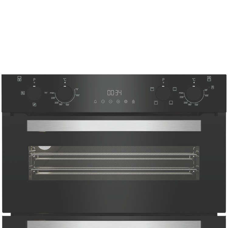 Hotpoint Built Under Electric Double Oven - Black