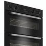 Indesit Electric Built Under Double Oven - Black
