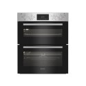 A2/DUI10DIX Refurbished Indesit Electric Built Under Double Oven - Stainless Steel