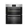 Refurbished Indesit Electric Built Under Double Oven - Stainless Steel