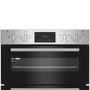 Refurbished Indesit Electric Built Under Double Oven - Stainless Steel
