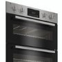 Refurbished Indesit Electric Built Under Double Oven - Stainless Steel