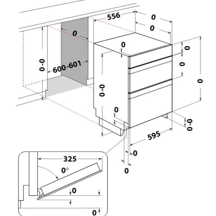 Refurbished Indesit Electric Built Under Double Oven - Stainless Steel