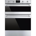 DUSF6300X Smeg DUSF6300X Classic Built-Under Electric Double Oven - Stainless Steel