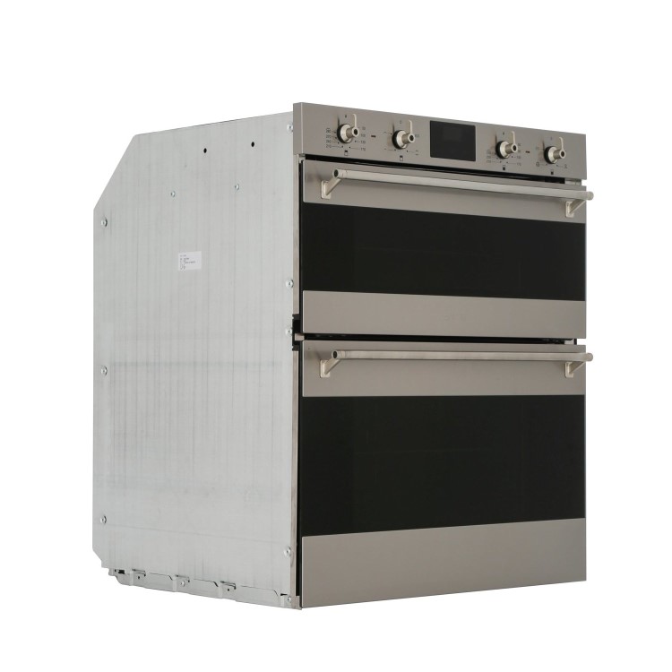 Refurbished Smeg Classic DUSF6300X 60cm Double Built Under Electric Oven Stainless Steel