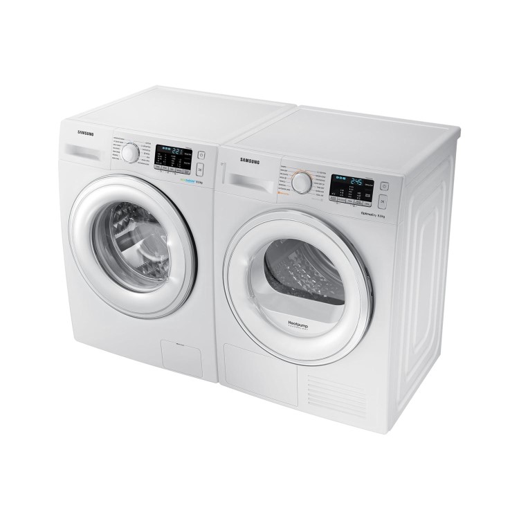 Samsung DV80M50101W 8kg Freestanding Heat Pump Freestanding Tumble Dryer - White