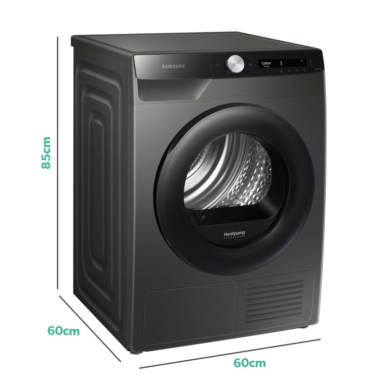 Samsung Series 5 plus 8kg Heat Pump Tumble Dryer - Graphite