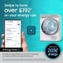 Refurbished Samsung Series 5 DV90BB5245ABS1 Freestanding Heat Pump 11KG Tumble Dryer Black