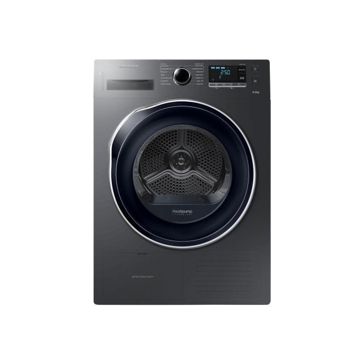 Samsung DV90K6000CX 9kg Freestanding Heat Pump Tumble Dryer - Graphite