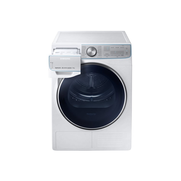 Refurbished Samsung DV90N8289AW/EU Freestanding Heat Pump 9KG Tumble Dryer