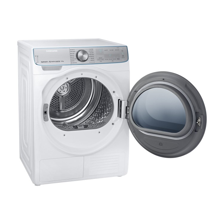 Refurbished Samsung DV90N8289AW/EU Freestanding Heat Pump 9KG Tumble Dryer