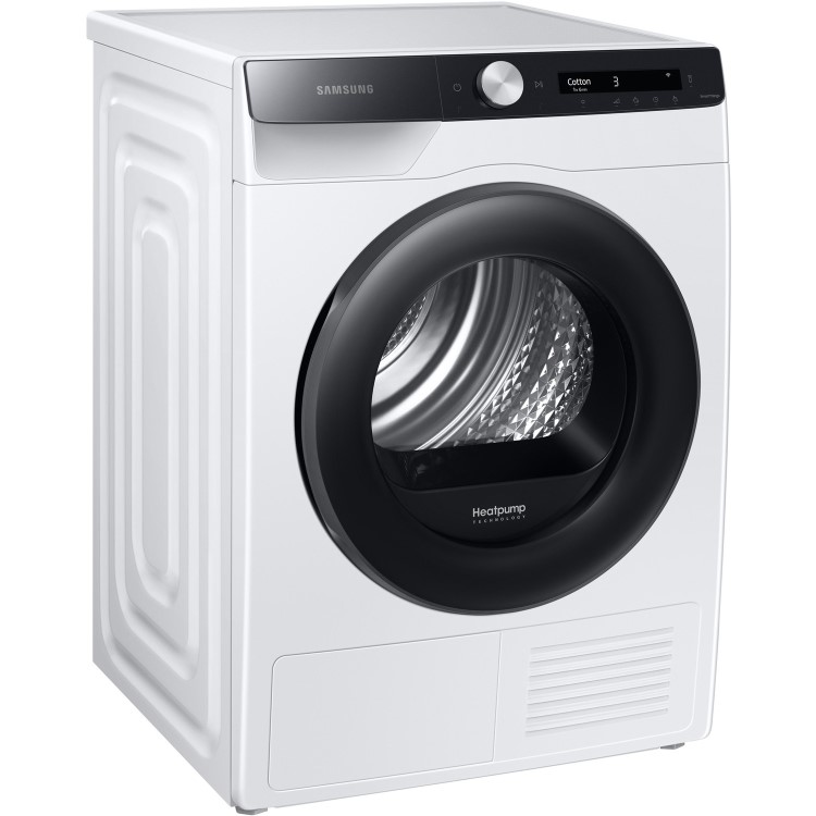 Refurbished Samsung Series 5 Plus DV90T5240AE Freestanding Heat Pump 9KG Tumble Dryer White