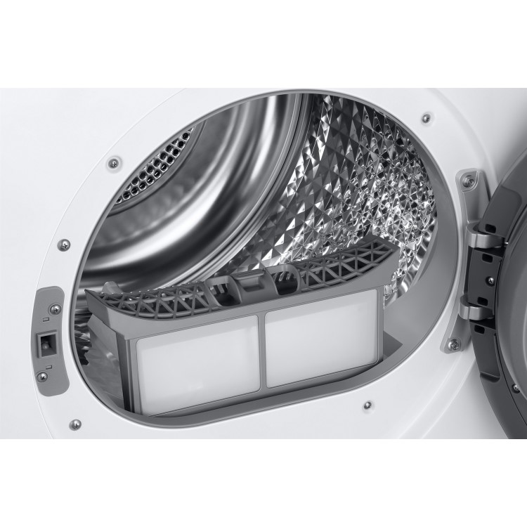 Refurbished Samsung Series 5 Plus DV90T5240AE Freestanding Heat Pump 9KG Tumble Dryer White