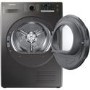 Refurbished Samsung DV90TA040AN Freestanding Heatpump 9KG Tumble Dryer Graphite