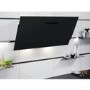Refurbished AEG DVE5971HR 90cm Angled Cooker Hood Black