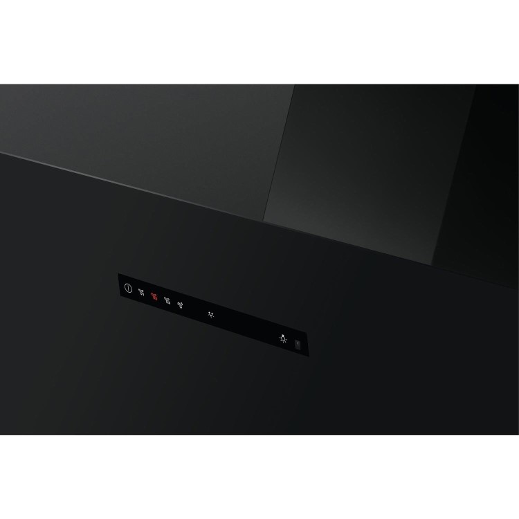 Refurbished AEG DVE5971HR 90cm Angled Cooker Hood Black