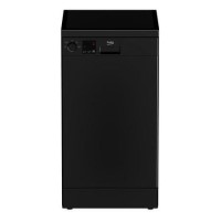 Beko Freestanding Slimline Dishwasher - Quick&Shine™, Black