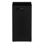 Beko Freestanding Slimline Dishwasher - Quick&Shine™, Black
