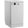 Refurbished Beko DVS05C20W Freestanding Slimline Dishwasher White