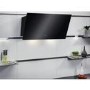 AEG 7000 Series 60cm Angled Cooker Hood with Hob2Hood - Black