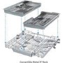 Samsung Series 11 Integrated Dishwasher - Smart Wi-Fi, B-Rated, Black control panel