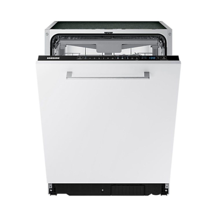 Samsung Series 7 Integrated Dishwasher - Smart Wi-Fi, D-Rated, White control panel