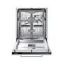 Samsung Series 7 Integrated Dishwasher - Smart Wi-Fi, D-Rated, White control panel