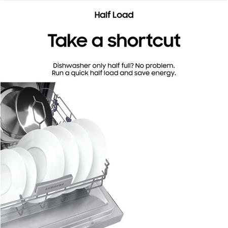 Samsung Series 5 13 Place Settings Freestanding Dishwasher - White