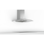 Refurbished Bosch Series 2 DWA94BC50B 90cm Curved Glass Chimney Cooker Hood Stainless Steel