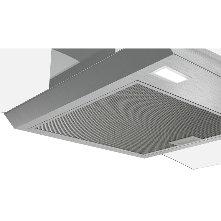 Refurbished Bosch Series 2 DWA94BC50B 90cm Curved Glass Chimney Cooker Hood Stainless Steel