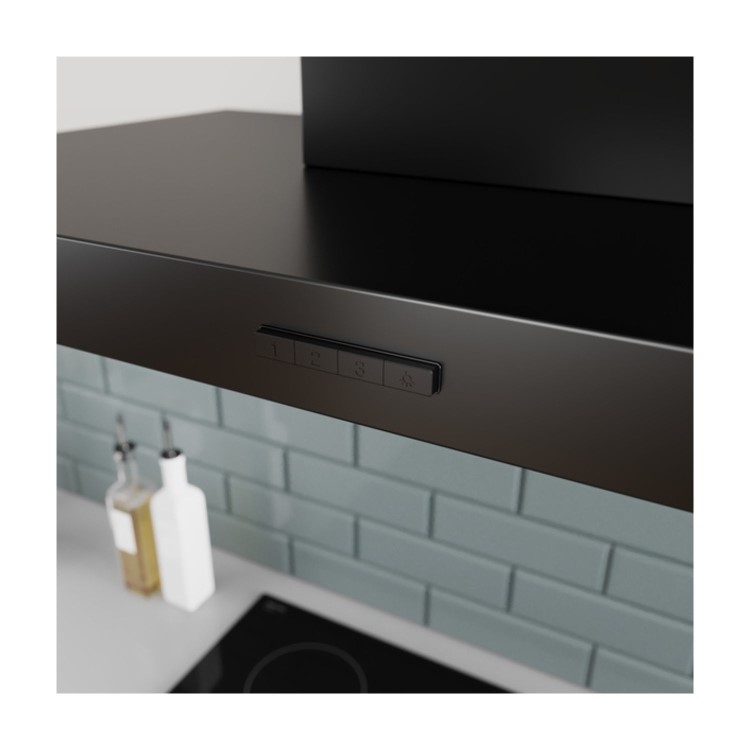 Bosch Series 4 60cm Chimney Cooker Hood - Matt Black