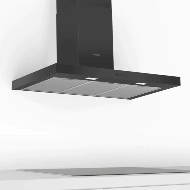 Bosch Series 2 90cm Chimney Cooker Hood - Black