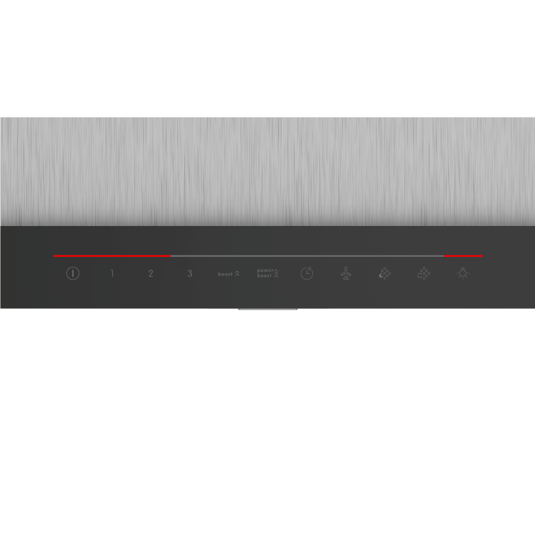 Bosch Series 6 90cm Touch Control Cooker Hood - Stainless Steel