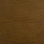 Walnut Ribbed 3 Drawer Chest of Drawers - Fully Assembled - Drew