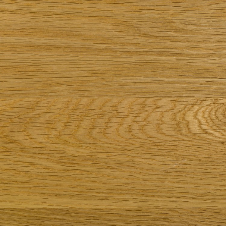 Natural Oak Ribbed 2 Drawer Bedside Table - Fully Assembled - Drew