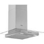 Bosch Series 2 60cm Chimney Cooker Hood With Flat Glass Canopy - Stainless Steel