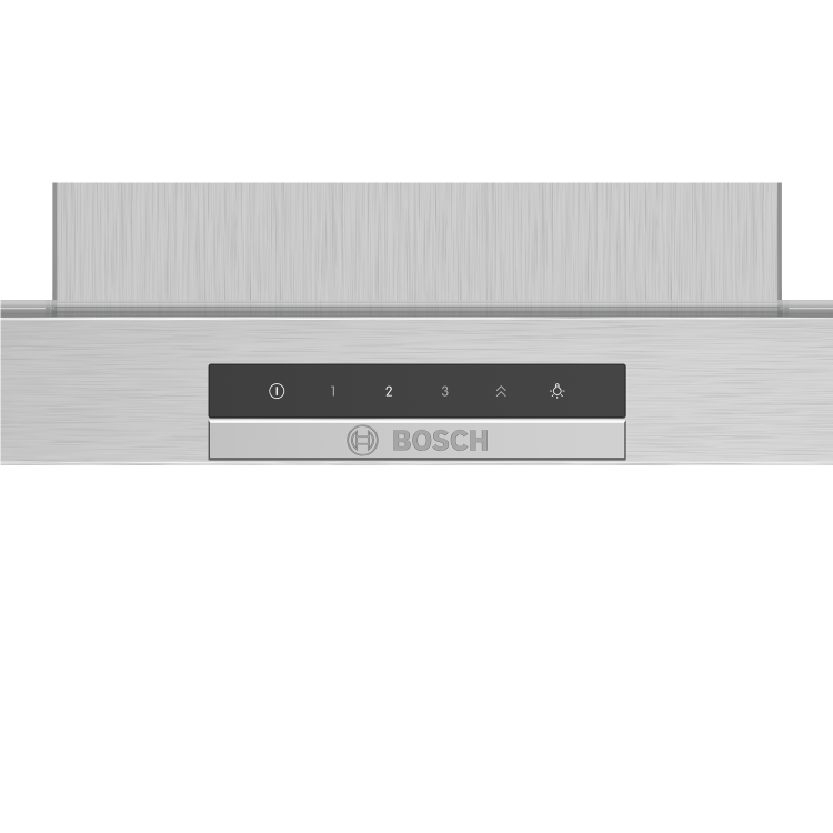 Bosch DWG66DM50B Serie 4 Touch Control 60cm Chimney Cooker Hood - Stainless Steel With Flat Glass Canopy