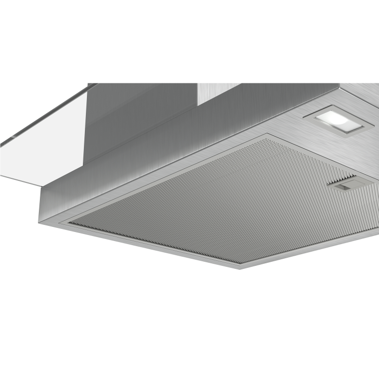 Bosch DWG66DM50B Serie 4 Touch Control 60cm Chimney Cooker Hood - Stainless Steel With Flat Glass Canopy