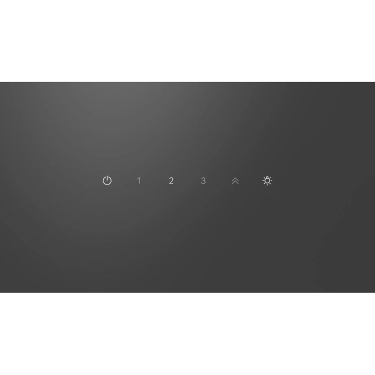 Refurbished Bosch Series 2 DWK65DK60B 60cm Angled Chimney Cooker Hood Black