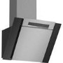Bosch DWK67BM60B Serie 4 Touch Control 60cm Angled Cooker Hood - Stainless Steel And Black Glass