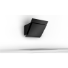 Refurbished Bosch Serie 4 DWK67CM60B 60cm Touch Control Angled Chimney Cooker Hood Black