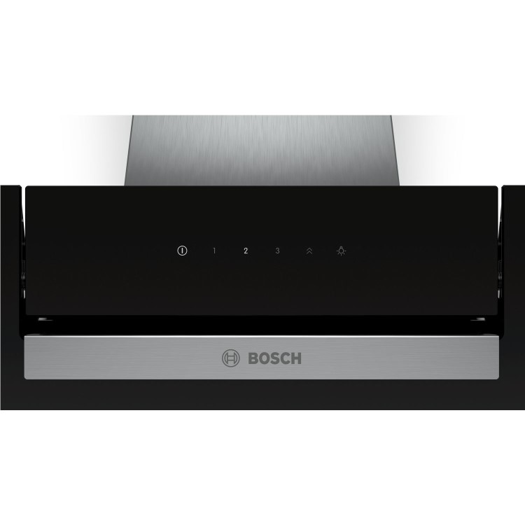 Bosch Series 2 60cm Angled Chimney Cooker Hood - Black