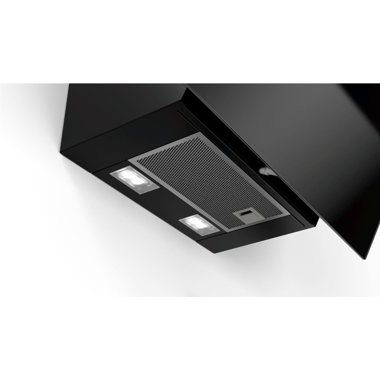 Bosch Series 2 60cm Angled Chimney Cooker Hood - Black