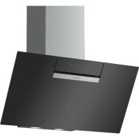 Refurbished Bosch Serie 2 DWK87EM60B 80 cm Angled Chimney Cooker Hood 