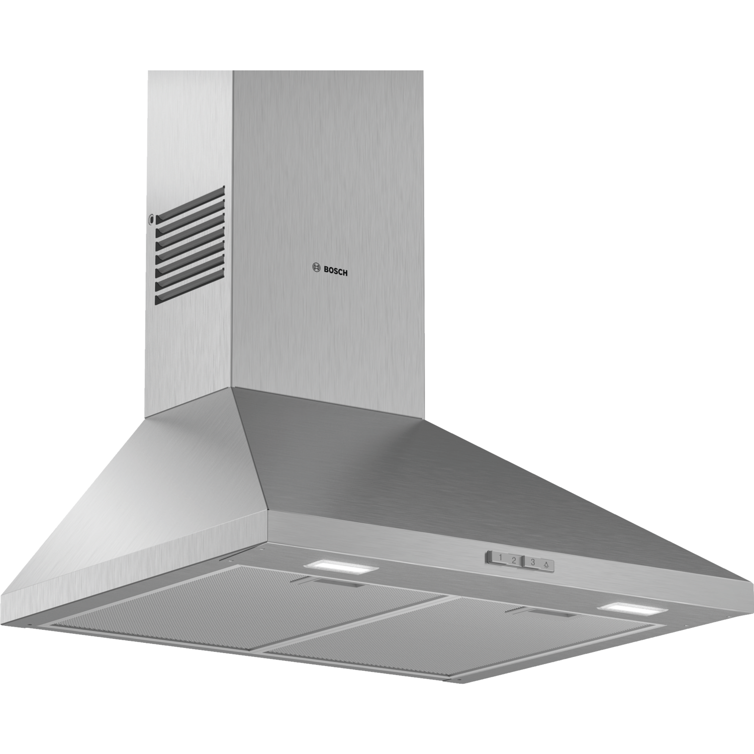 Bosch Serie 2 60cm Pyramid Chimney Cooker Hood - Stainless Steel