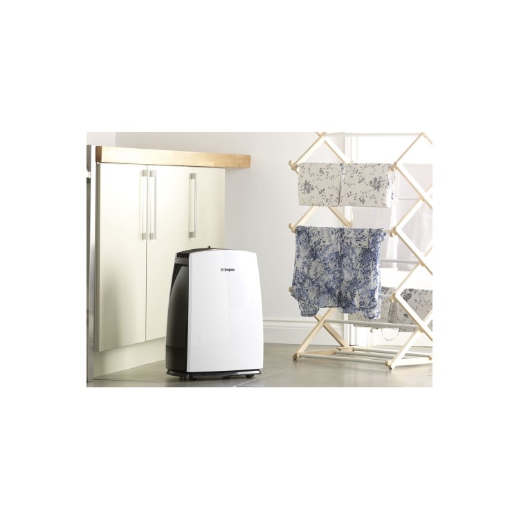DXDH10N 10L Per Day Dehumidifier up to 2 bed house with Mechanical Humidistat